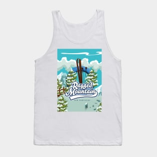 Ragged mountain new hampshire ski logo Tank Top